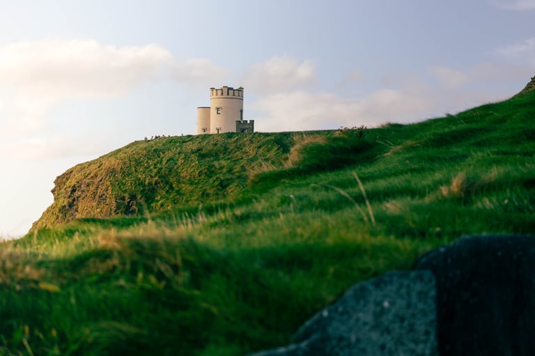 Photo taken in Liscannor, Ireland scenic landscape